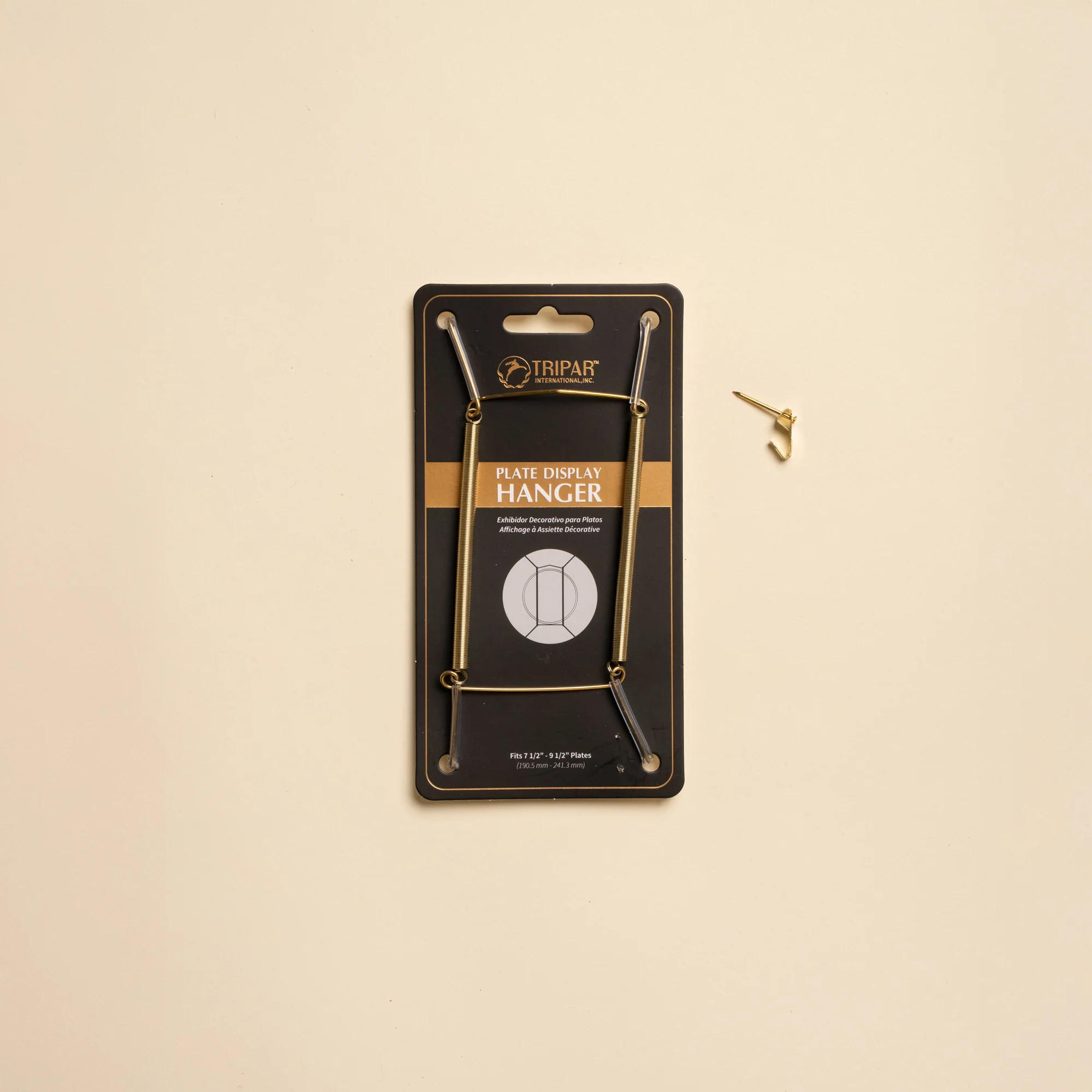 Brass Plate Hanger - Image 3