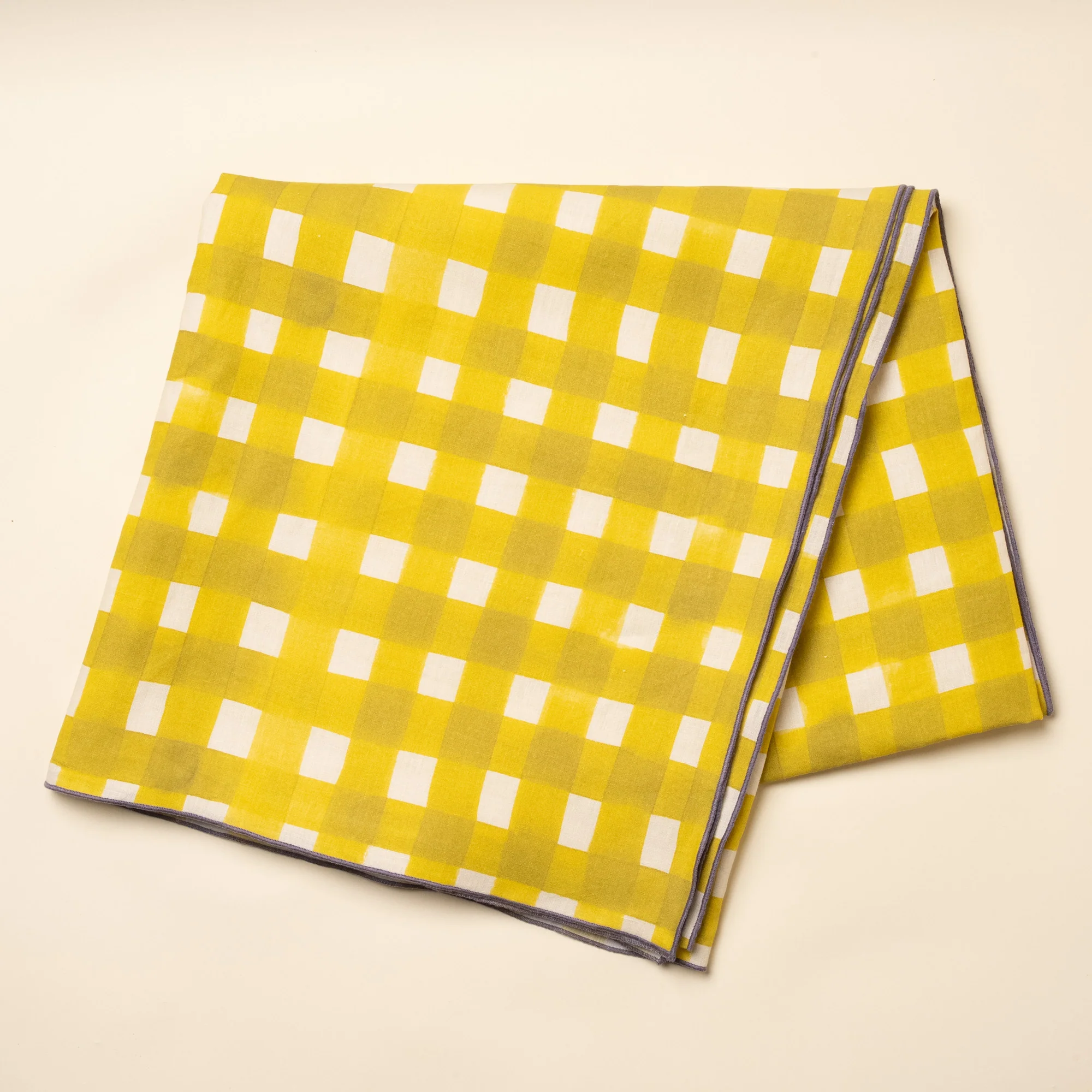 Crosshatch Linen Table Runner - Image 2