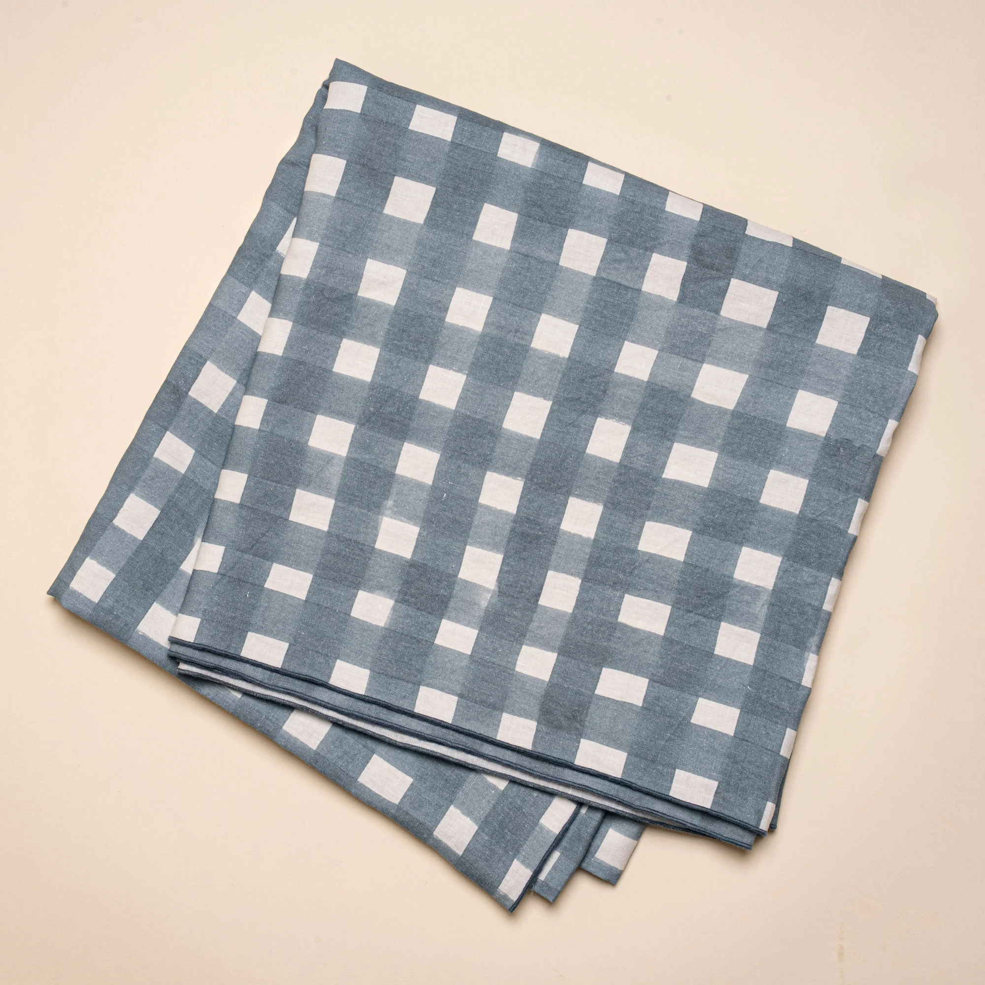 Crosshatch Linen Tablecloth - Image 2