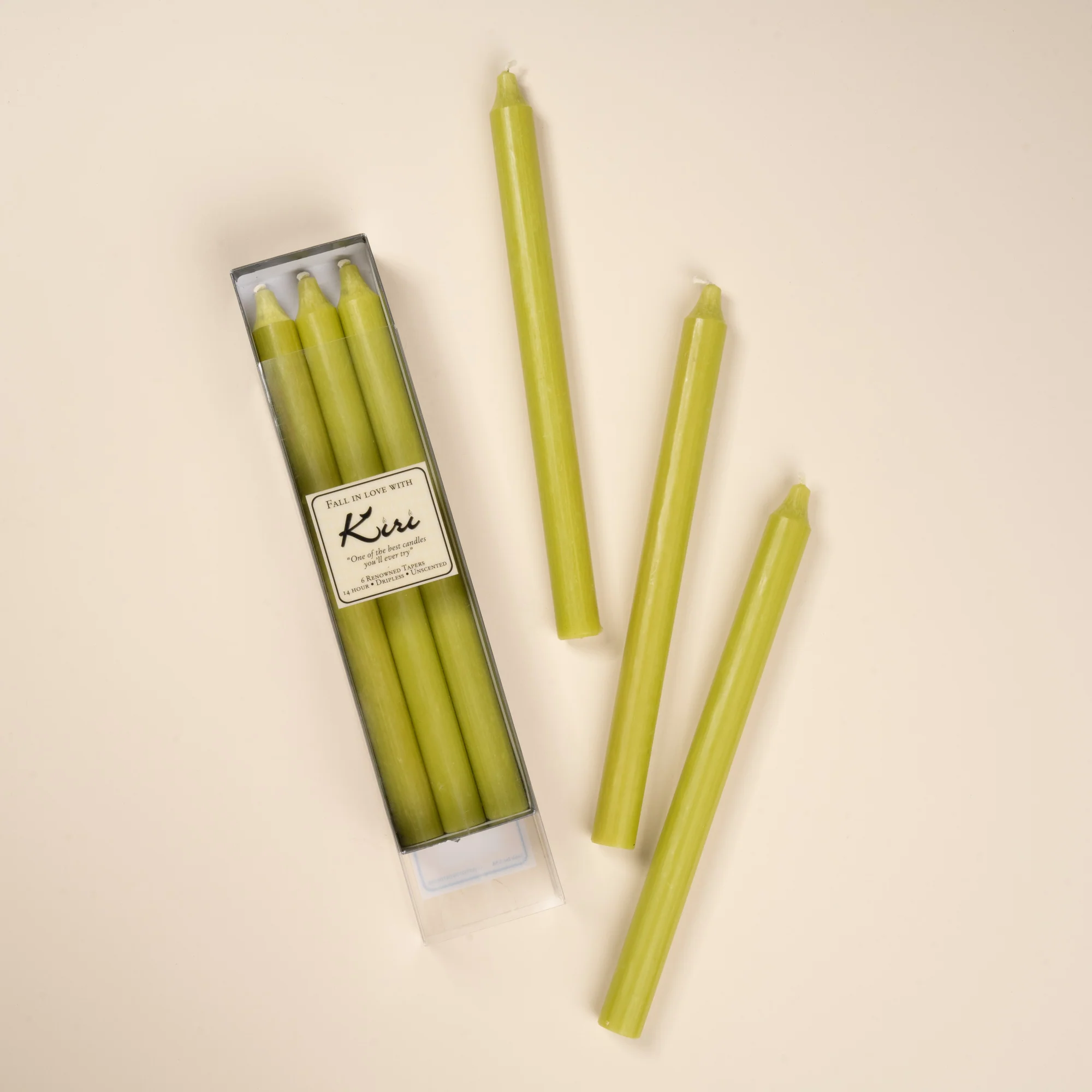 Danish Taper Candles, Set of 6 - Image 5
