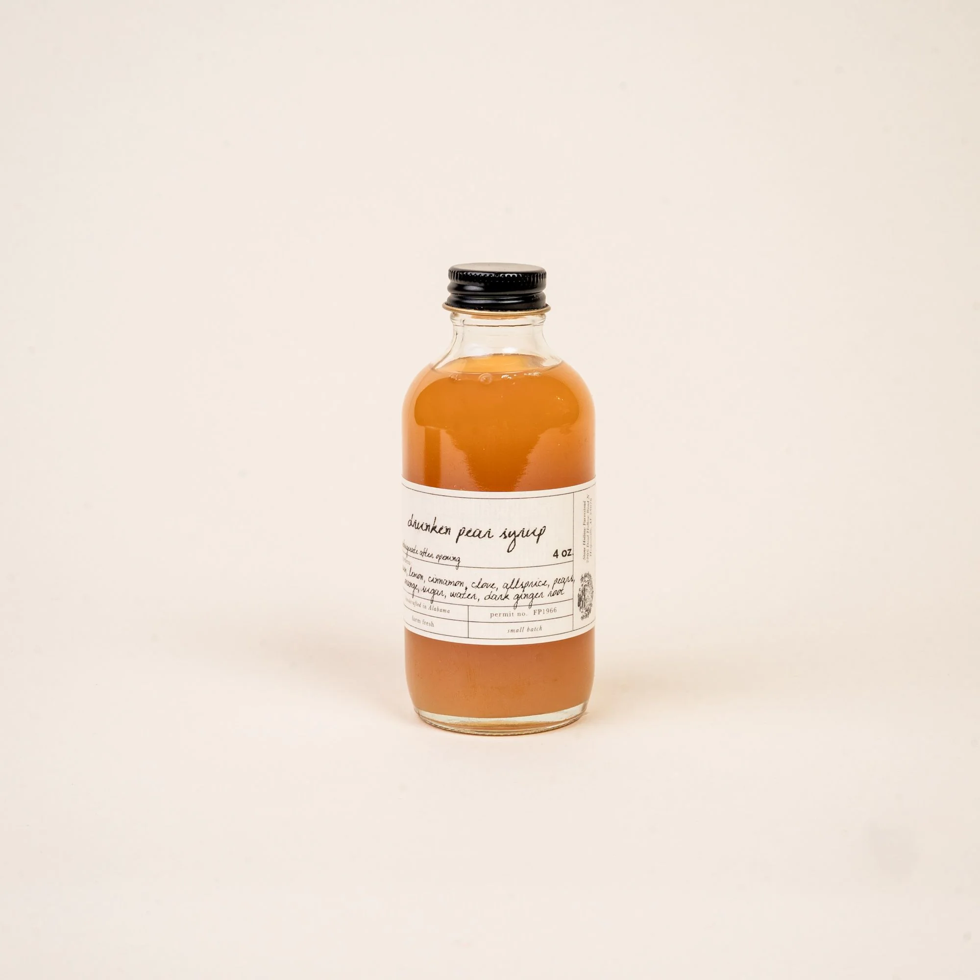Drunken Pear Syrup
