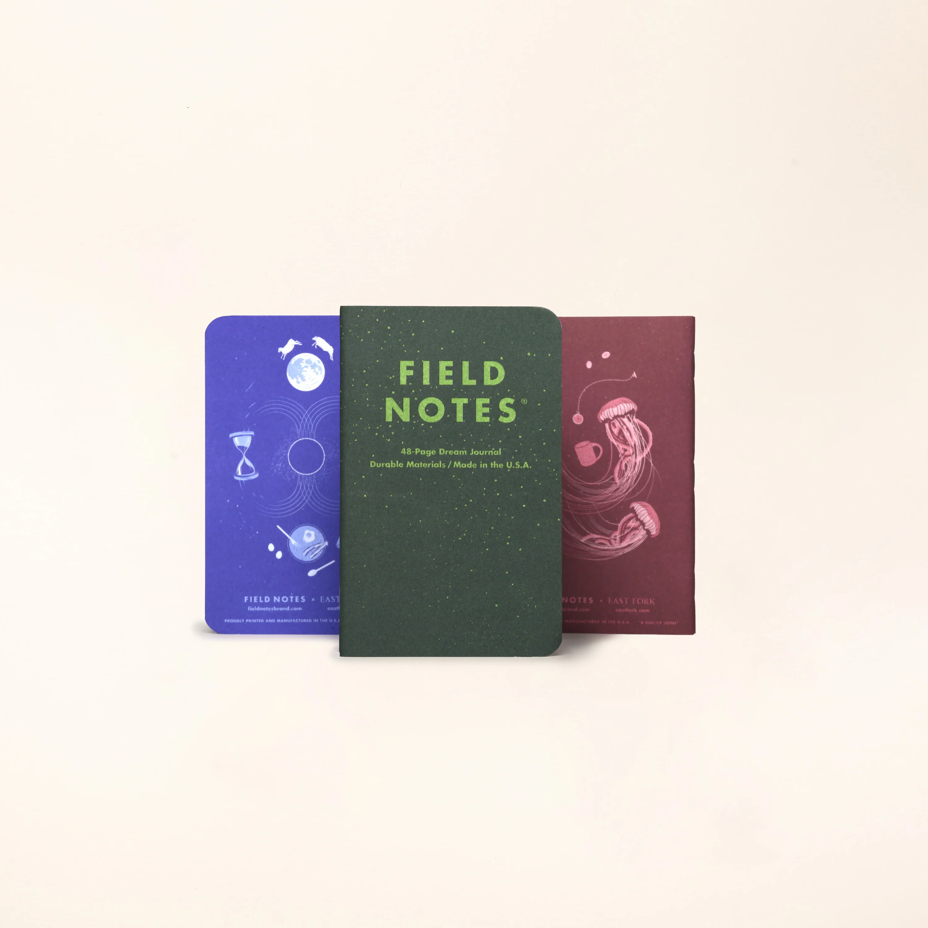 East Fork x Field Notes Dream Journals, Set of 3