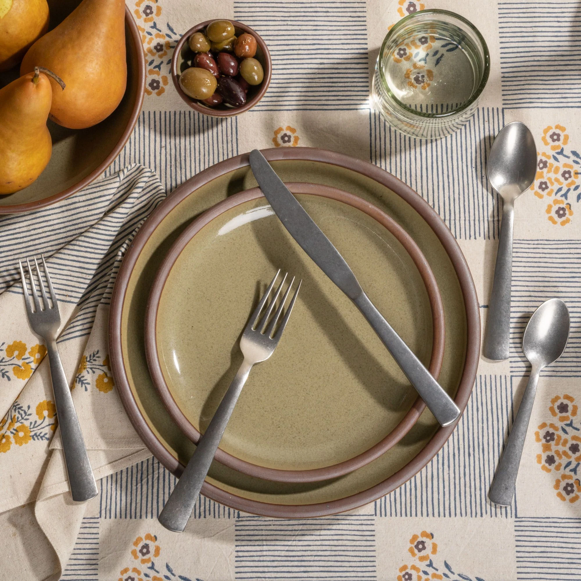 Fuller Stainless Steel Flatware, 5-Piece Set - Image 2