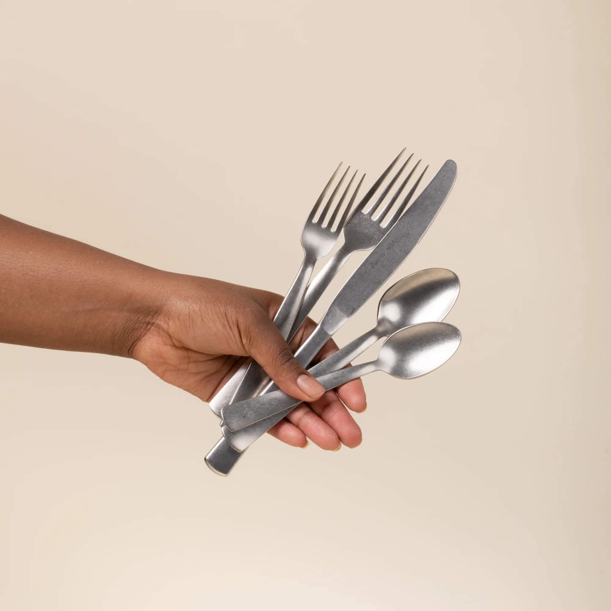 Fuller Stainless Steel Flatware, 5-Piece Set - Image 4