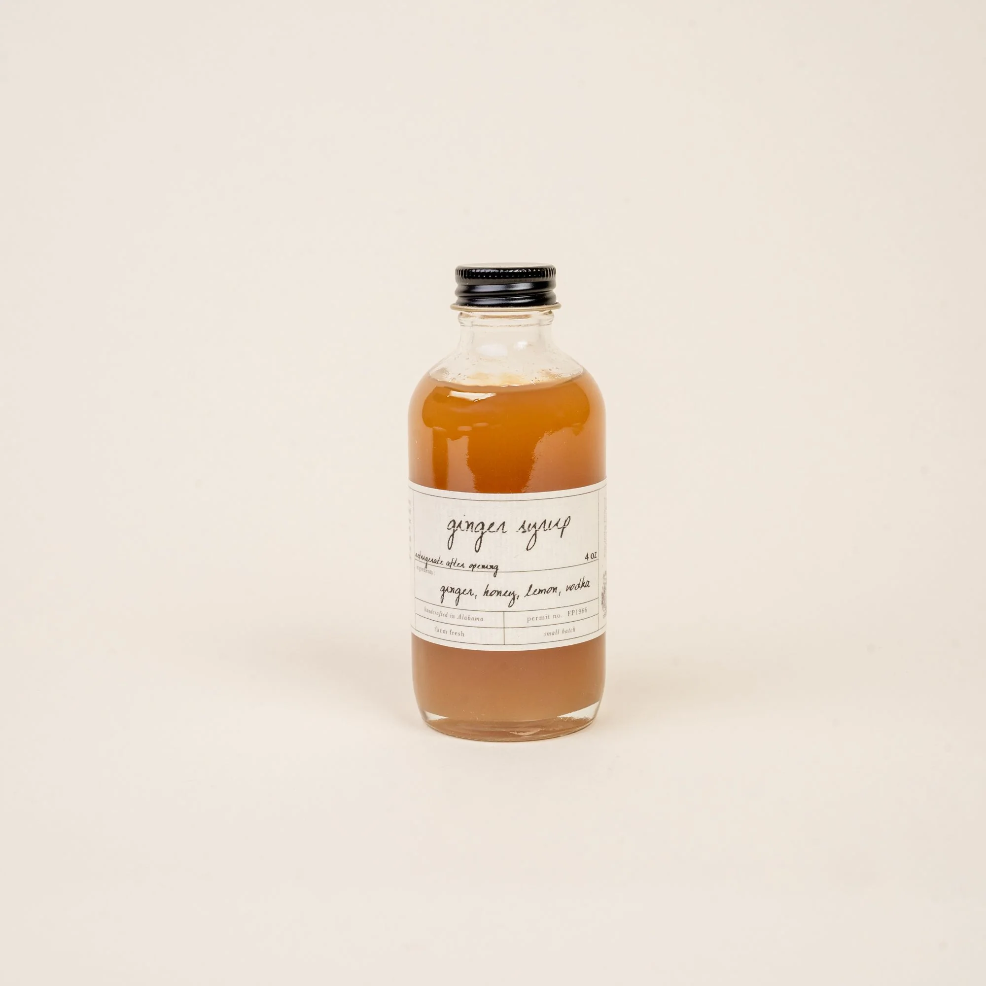 Ginger Syrup