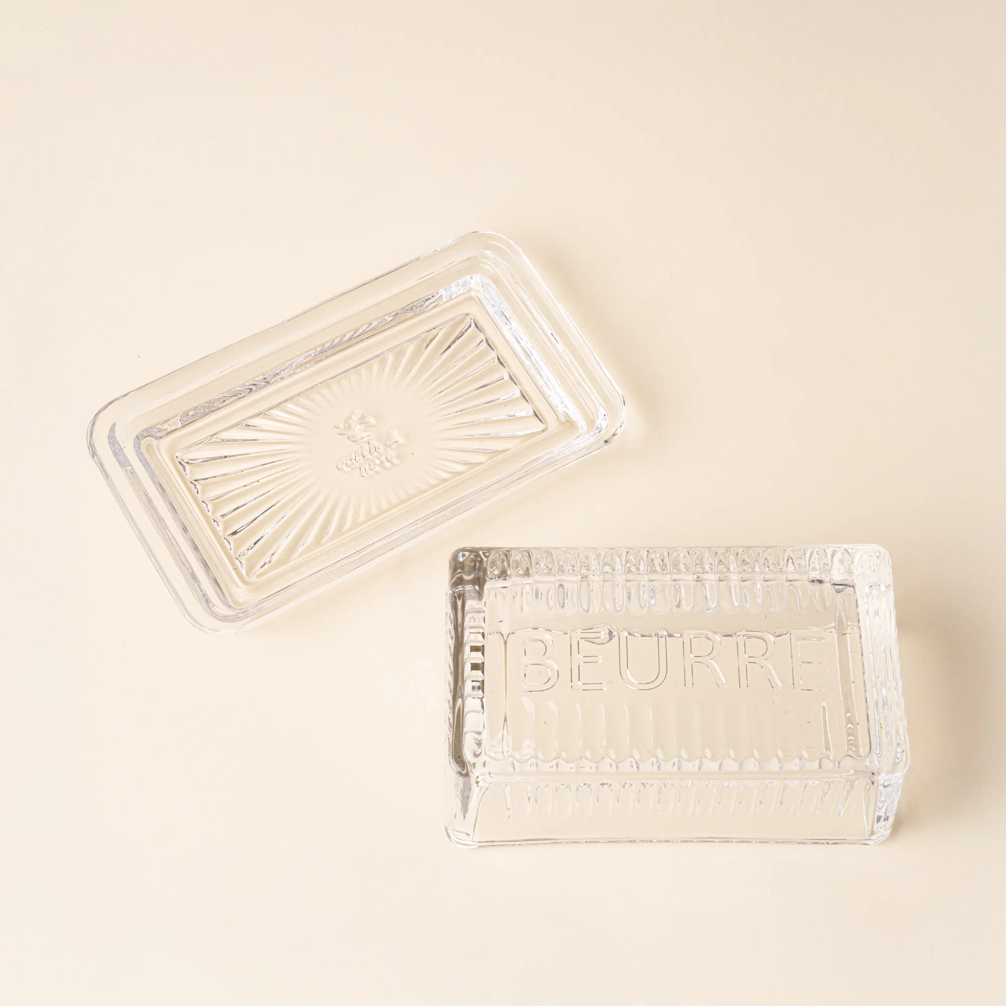 Glass Beurre Dish