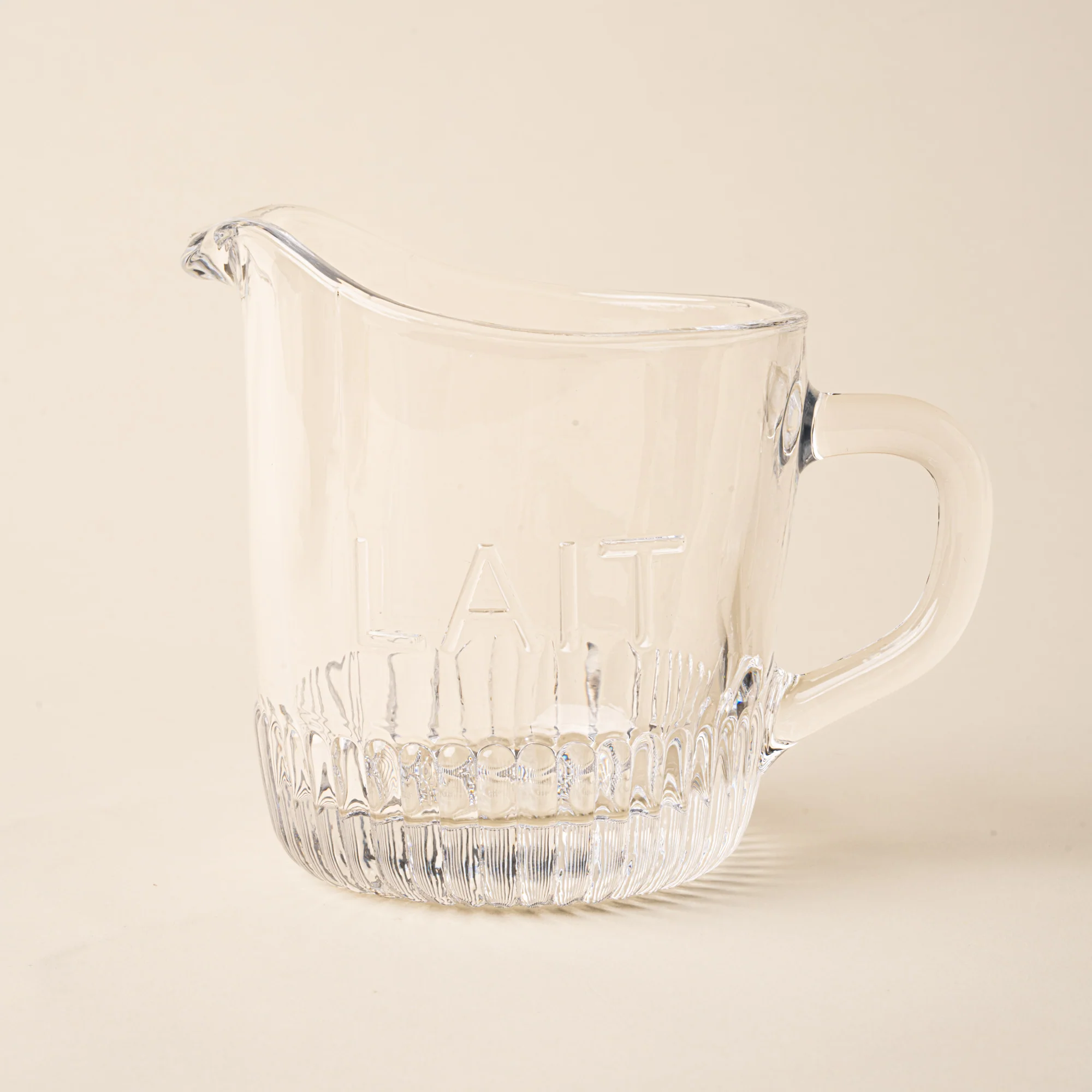 Glass Lait Creamer